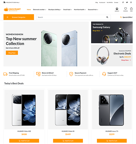 营销、外贸、商城、双语网站案例